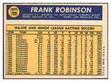 1970 Topps Baseball #700 Frank Robinson Orioles NR-MT 517159