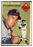 1954 Topps Baseball #032 Duke Snider Dodgers EX 517171