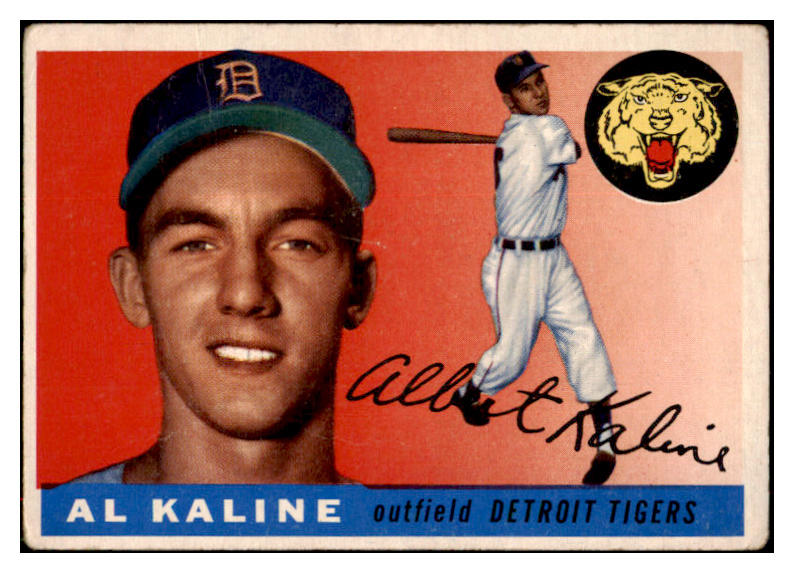 1955 Topps Baseball #004 Al Kaline Tigers Good 517177