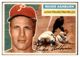 1956 Topps Baseball #120 Richie Ashburn Phillies EX-MT Gray 517193