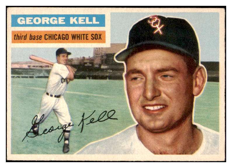 1956 Topps Baseball #195 George Kell White Sox EX-MT 517198