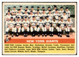 1956 Topps Baseball #226 New York Giants Team VG-EX 517203