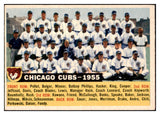 1956 Topps Baseball #011 Chicago Cubs Team EX-MT Dated 517207