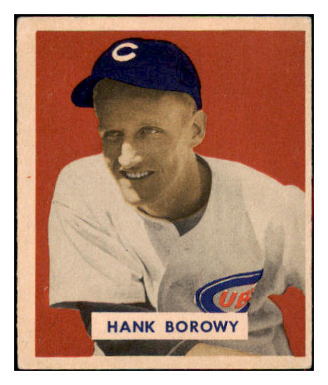 1949 Bowman Baseball #134 Hank Borowy Phillies EX+/EX-MT 517217