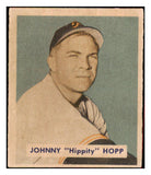 1949 Bowman Baseball #207 Johnny Hopp Pirates EX-MT 517222