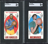 1969 Topps Basketball Complete Set EX/EX+ Alcindor Chamberlain 517230