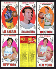 1969 Topps Basketball Complete Set EX/EX+ Alcindor Chamberlain 517232