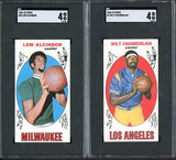 1969 Topps Basketball Complete Set EX/EX+ Alcindor Chamberlain 517232