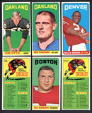 1965 Topps Football Near Set (-Namath) EX-MT Biletnikoff Dawson 517237