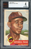 1953 Topps Baseball #220 Satchel Paige Browns BVG 4 VG-EX 517259