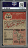 1953 Topps Baseball #244 Willie Mays Giants PSA 3 VG mc 517264