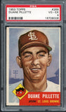 1953 Topps Baseball #269 Duane Pillette Browns PSA 4 VG-EX 517276