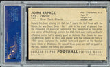 1952 Bowman Large Football #131 John Rapacz Giants PSA 5 EX 517319