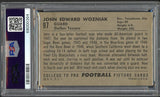 1952 Bowman Large Football #097 John Wozniak Texans PSA 6 EX-MT 517320