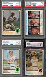 1973 Topps Baseball Complete Set EX-MT/NR-MT Clemente Schmidt 517353