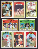 1972 Topps Baseball Complete Set EX-MT Clemente Aaron Mays 517356