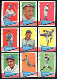 1961 Fleer Set Lot 82 Diff EX-MT Feller Mathewson Ott 517369