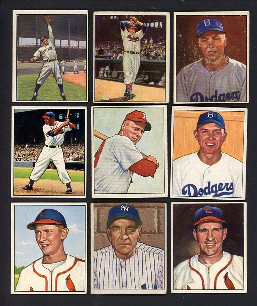 1950 Bowman Set Lot 238 Diff EX Feller Berra Snider 517375