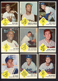 1963 Fleer Baseball Complete Set EX+/EX-MT Mays Clemente Koufax 517380