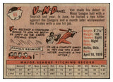 1958 Topps Baseball #065 Von McDaniel Cardinals VG-EX Yellow Letter 517417