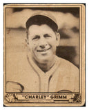 1940 Play Ball #228 Charley Grimm Cubs VG 517448