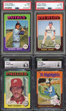 1975 Topps Baseball Complete Set EX-MT Brett Yount Aaron 517466