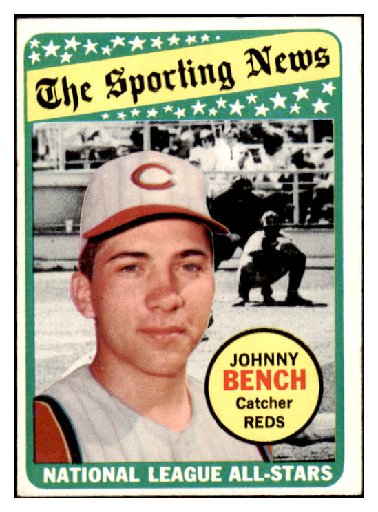 1969 Topps Baseball #430 Johnny Bench A.S. Reds EX-MT 517473