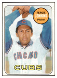 1969 Topps Baseball #640 Fergie Jenkins Cubs EX-MT 517479