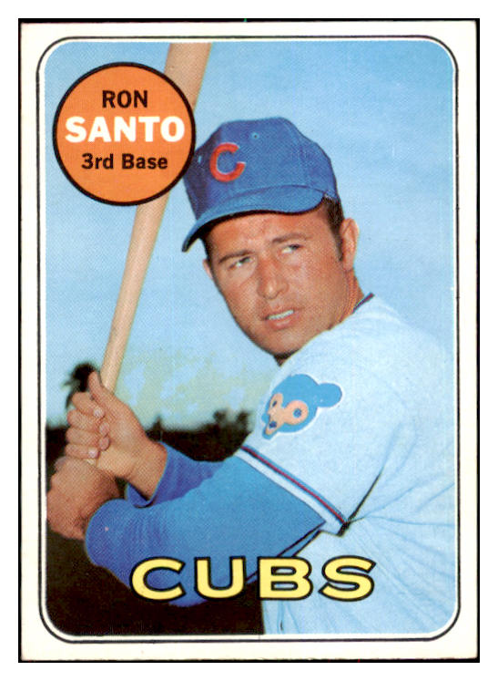 1969 Topps Baseball #570 Ron Santo Cubs EX-MT 517482