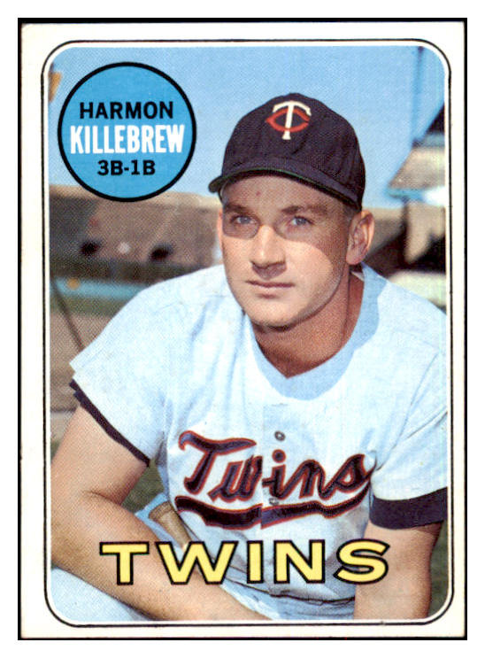 1969 Topps Baseball #375 Harmon Killebrew Twins EX-MT 517484