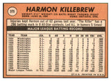 1969 Topps Baseball #375 Harmon Killebrew Twins EX-MT 517484