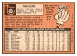 1969 Topps Baseball #295 Tony Perez Reds EX-MT 517485