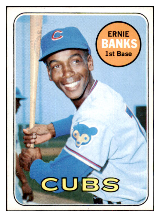 1969 Topps Baseball #020 Ernie Banks Cubs EX-MT 517486