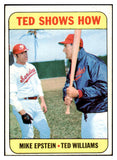 1969 Topps Baseball #539 Ted Williams Mike Epstein EX-MT 517488