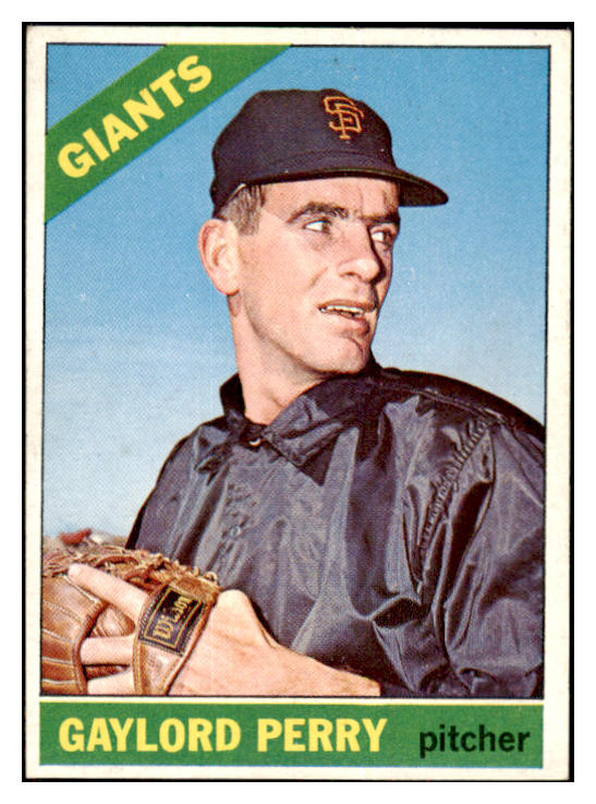 1966 Topps Baseball #598 Gaylord Perry Giants EX-MT 517513