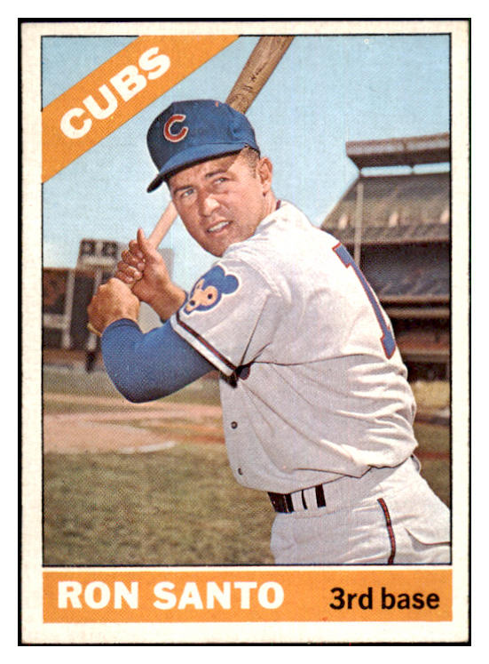 1966 Topps Baseball #290 Ron Santo Cubs EX-MT 517515