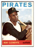 1964 Topps Baseball #440 Roberto Clemente Pirates EX+/EX-MT 517521