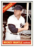 1966 Topps Baseball #050 Mickey Mantle Yankees VG-EX 517523