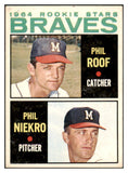 1964 Topps Baseball #541 Phil Niekro Braves EX 517529