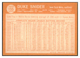 1964 Topps Baseball #155 Duke Snider Mets EX-MT 517533