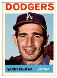 1964 Topps Baseball #200 Sandy Koufax Dodgers EX-MT 517540