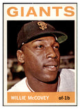 1964 Topps Baseball #350 Willie McCovey Giants EX-MT 517542