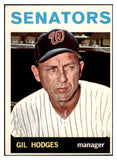 1964 Topps Baseball #547 Gil Hodges Senators EX-MT 517544