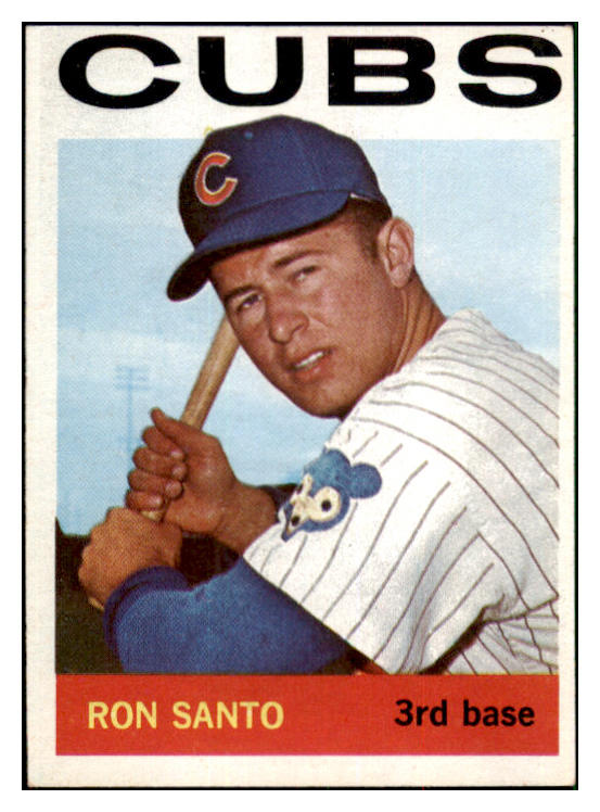 1964 Topps Baseball #375 Ron Santo Cubs EX-MT 517546