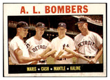 1964 Topps Baseball #331 Mickey Mantle Al Kaline Roger Maris EX+/EX-MT 517547