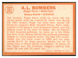 1964 Topps Baseball #331 Mickey Mantle Al Kaline Roger Maris EX+/EX-MT 517547