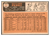 1966 Topps Baseball #598 Gaylord Perry Giants EX 517552