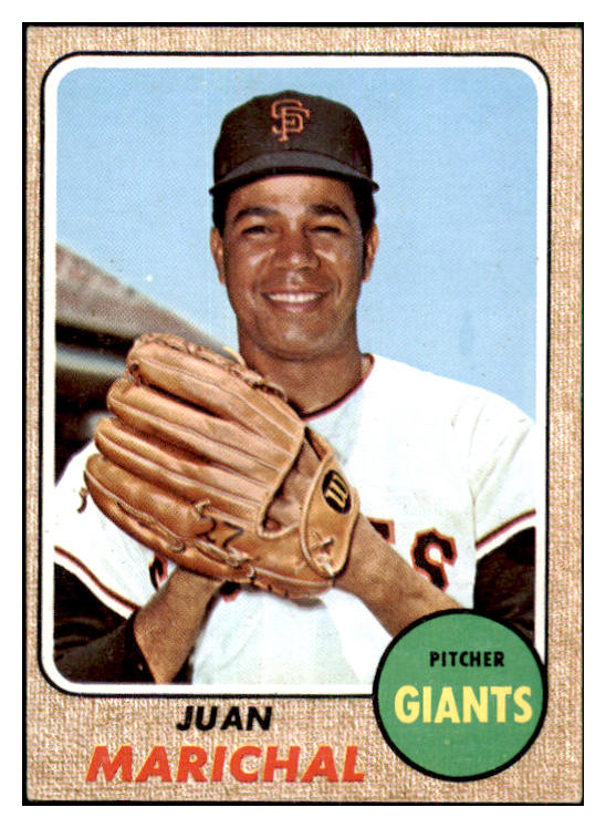 1968 Topps Baseball #205 Juan Marichal Giants NR-MT 517572