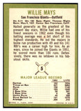 1963 Fleer Baseball #005 Willie Mays Giants EX 517585