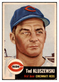 1953 Topps Baseball #162 Ted Kluszewski Reds VG-EX 517590